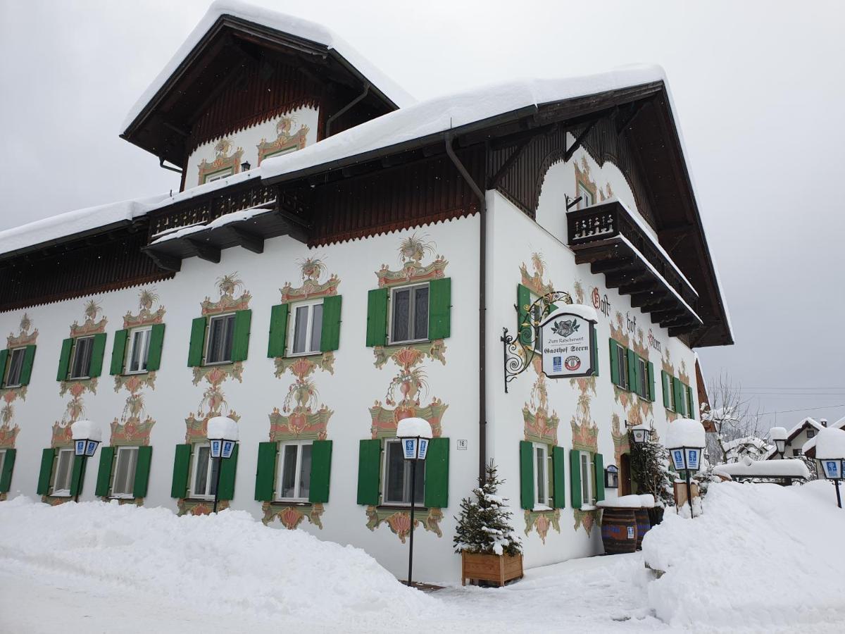 Ferienwohnungen Im Gasthof Stern Inklusive Koenigscard Unterammergau Extérieur photo